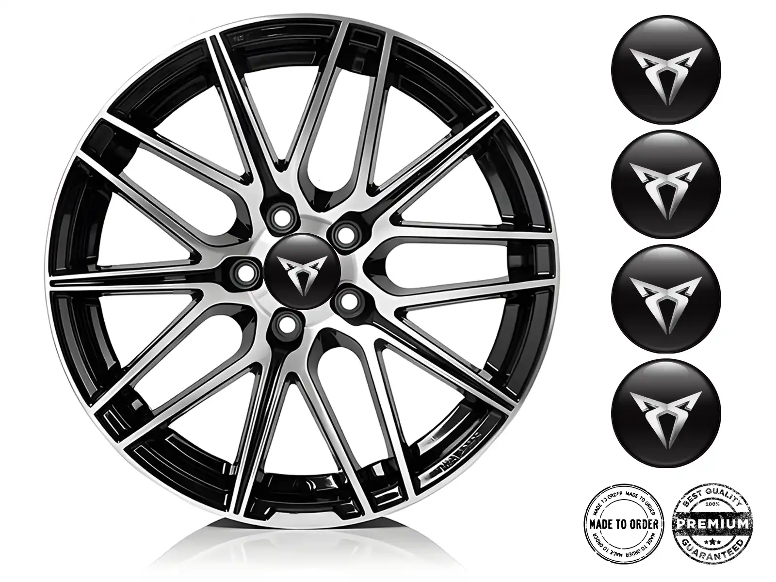 Seat Cupra Radembleme Version Premium Label Design